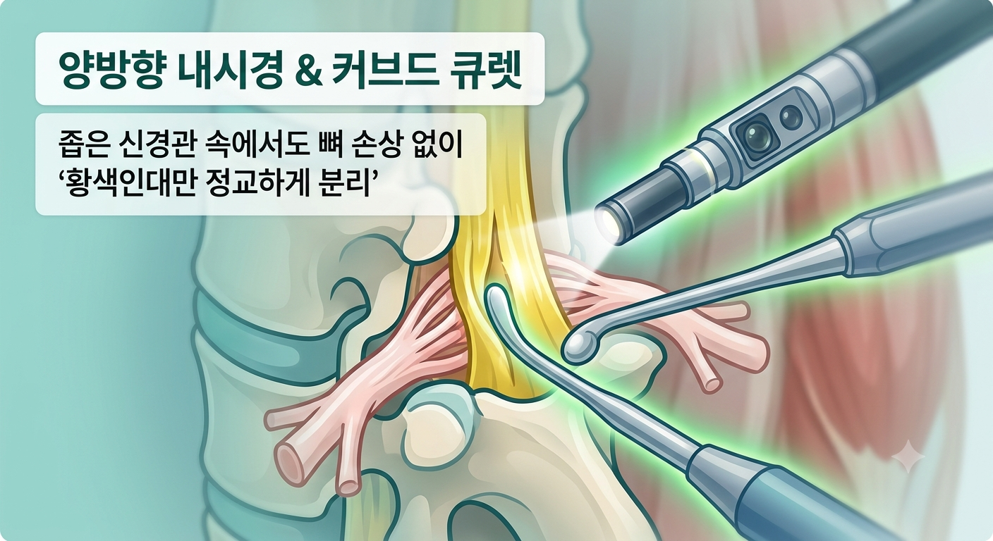 3가지로 보는 최소침습수술, 피부 상처보다 ‘뼈 보존’이 핵심인 이유